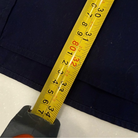 Ralph Lauren Navy Blue Men’s Button Down Short Pony Logo Shirt  Sz 2XB EUC - Picture 3 of 8